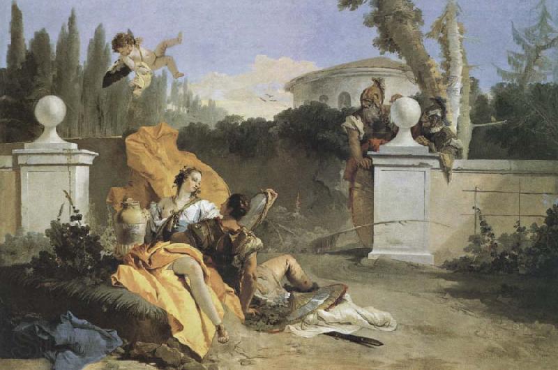 Giambattista Tiepolo Recreation by our Gallery Spain oil painting art